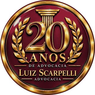 Medalha 20 anos de advocacia Luiz Scarpelli